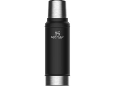 Stanley Classic Vacuum Insulated Bottle Matte Black 0.75L