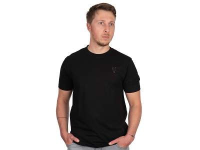 Fox Head Logo T-Shirt Black