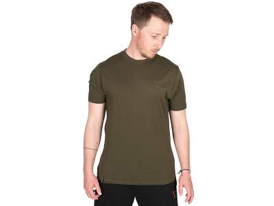 Fox Head Logo T-Shirt Khaki