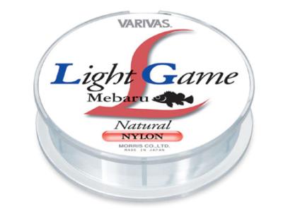 Fir monofilament Varivas Light Game Mebaru Natural 100m