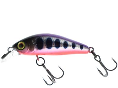 Vobler Jackall Chubby Minnow 35SP 35mm 2.3g Purple Silver Yamame Red Belly SP
