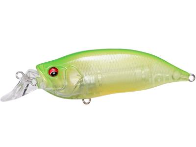 Megabass IxI Shad Type-R 5.7cm 7g Clear Lime Chart F