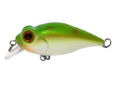 Vobler Owner Bug Eye Bait 5cm 6.5g alb sidef/spate verde