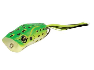 Vobler Rapture Popper Frog 6cm 15g Leopard Fluo Green