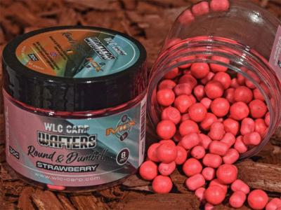 WLC Carp Wafters Round & Dumbell 8mm Strawberry