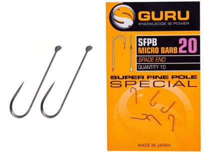 Guru SFPB Super Fine Pole Barbed Hooks