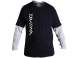 Daiwa Long Sleeve T-Shirt Black-White