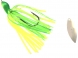 Colmic Spinnerbait Flatter Compact 7g Chartreuse/Lime