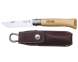 Opinel N8 Stainless Steel Folding Knife with Shealth