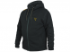 Fox Collection Sherpa Hoody Black and Orange