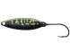 Lingurita oscilanta D.A.M. Effzett Area-Pro Trout Spoon 2.5cm 2.1g Chart Black