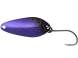 Lingurita oscilanta D.A.M. Effzett Area-Pro Trout Spoon 3.2cm 2.5g Purple Black