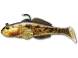 Livetarget Goby Paddle Tail 9cm 21g Natural Gold