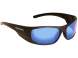Flying Fisherman Cape Horn Black Smoke Blue Mirror Sunglasses