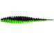 Quantum Magic Trout T-Worm I-Tail 6.5cm Neon Green Black Garlic
