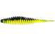 Quantum Magic Trout T-Worm I-Tail 6.5cm Neon Yellow Black Garlic