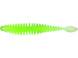 Quantum Magic Trout T-Worm P-Tail 6.5cm Neon Green Cheese