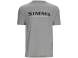 Simms Logo T-Shirt Cinder Heather