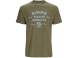 Simms Stacked Logo Bass T-Shirt Military Heather