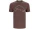 Tricou Simms Trout Outline T-Shirt Brown Heather