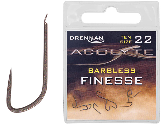 Acolyte Barbless Silverfish Hooks